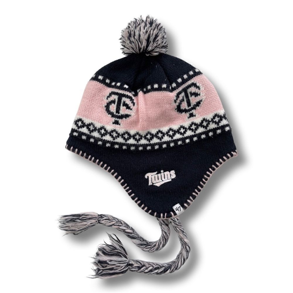Women’s Minnesota Twins Black Sherpette Knit Hat by '47